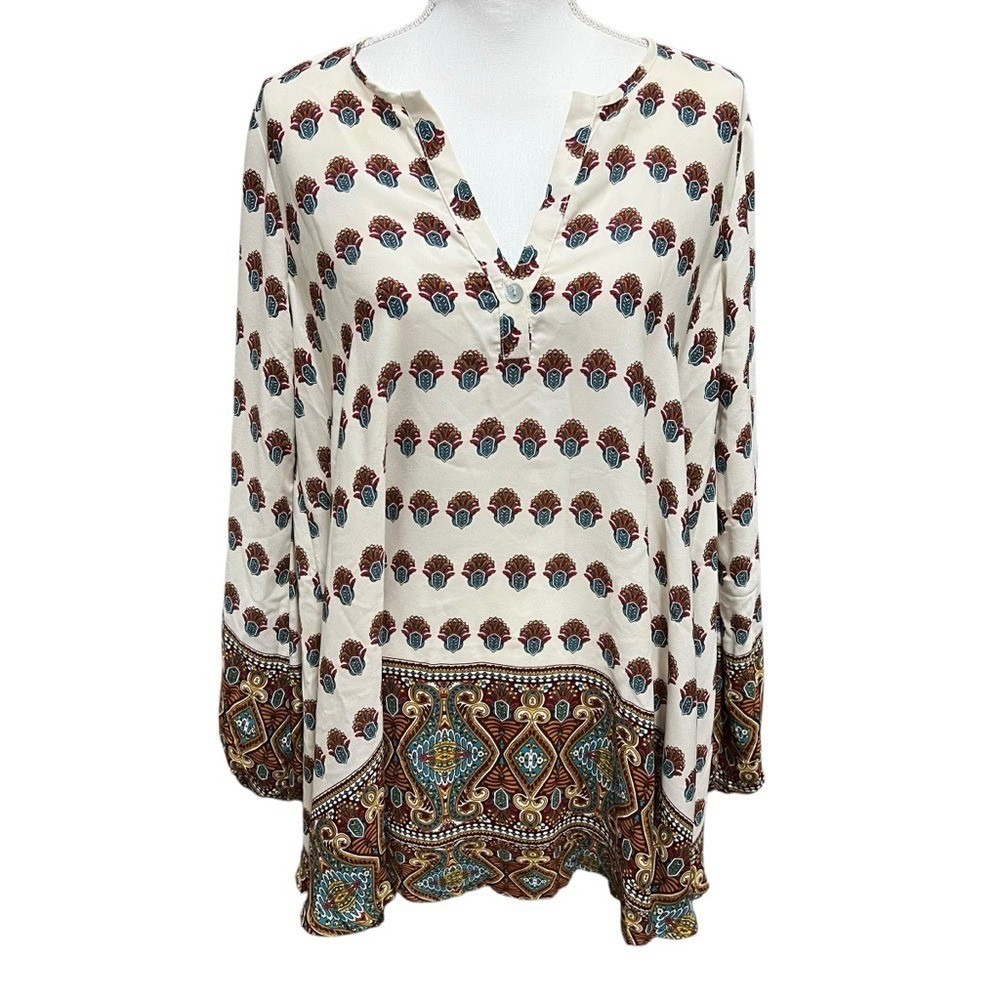 Show Me Your MuMu Jamie Tunic in The‎ Victorian Size Medium Bohemian Coastal EUC